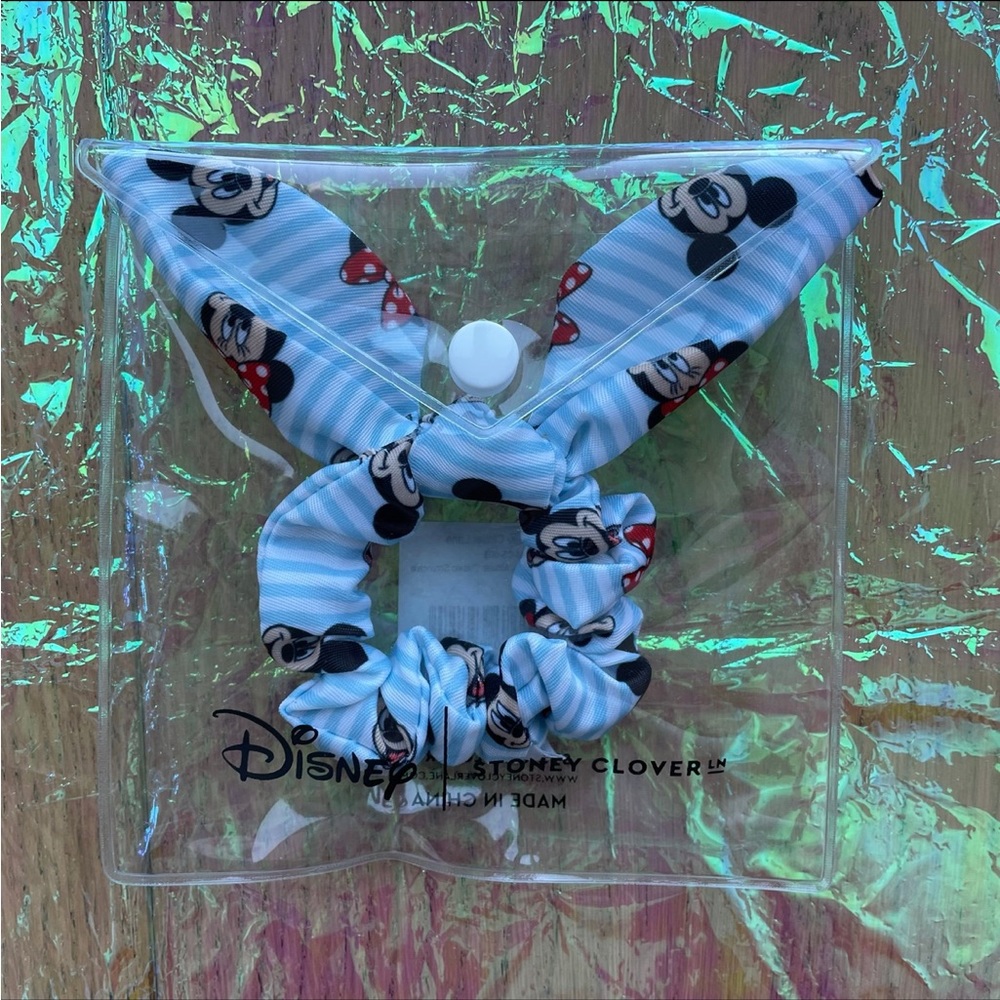 🆕 Stoney Clover Lane x Mickey & Friends Dynamic Duo Classic Nylon Scrunchie